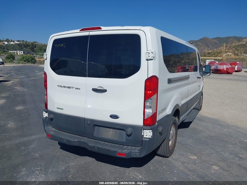 Vin: 1fbzx2yg3hka81810, lot: 45786681, ford transit-350 xl 20174