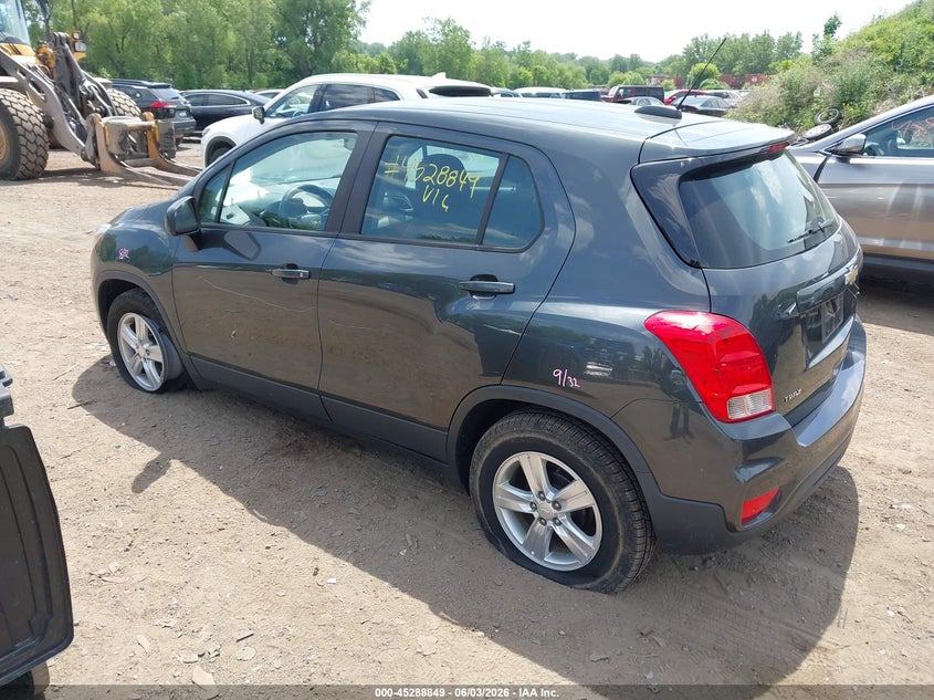 Vin: 3gncjksb5kl328287, lot: 45786685, chevrolet trax ls 20193