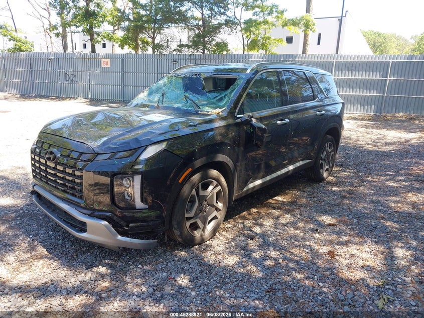 Vin: km8r4dge3su917302, lot: 45786757, hyundai palisade sel premium 20252