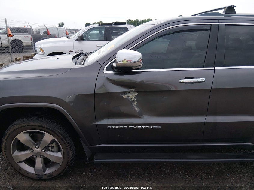 2014 Jeep Grand Cherokee Overland VIN: 1C4RJFCM4EC551219 Lot: 45288986