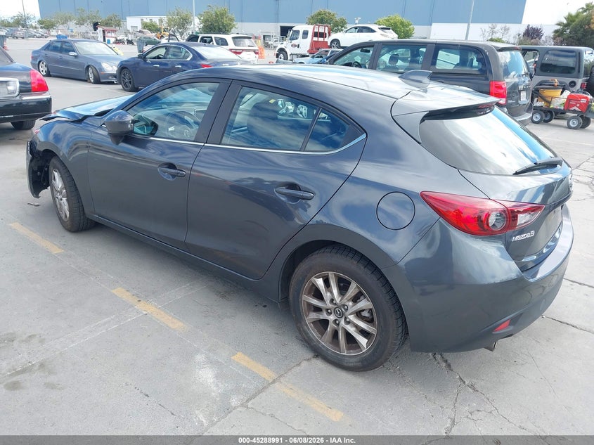 Vin: jm1bm1m79e1159952, lot: 45786827, mazda mazda3 i grand touring 20143