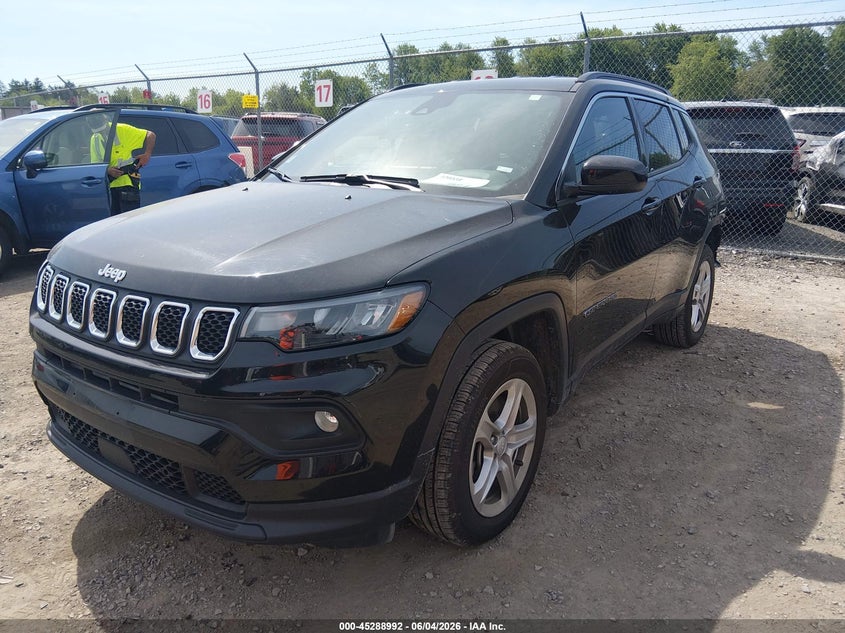 Vin: 3c4njdbn9rt607520, lot: 45786828, jeep compass latitude 4x4 20242