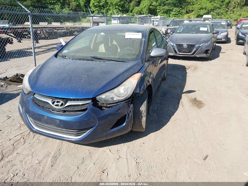 2013 Hyundai Elantra Gls KMHDH4AE4DU491405 photo 1
