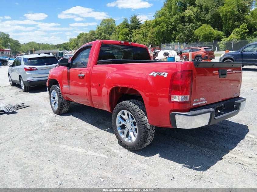 Vin: 1gtn2te05bz119316, lot: 45786843, gmc sierra 1500 work truck 20113