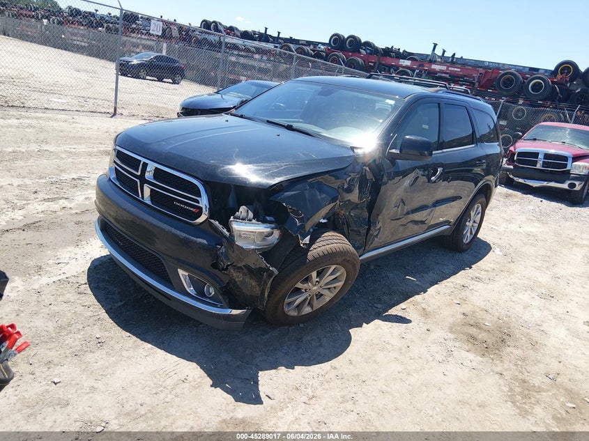 Vin: 1c4rdjag2jc194091, lot: 45786853, dodge durango sxt awd 20182