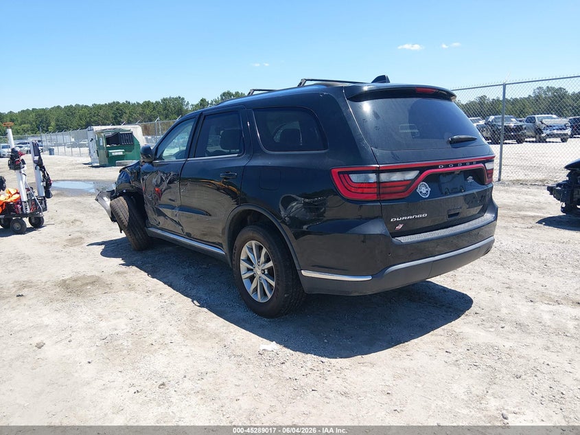 Vin: 1c4rdjag2jc194091, lot: 45786853, dodge durango sxt awd 20183