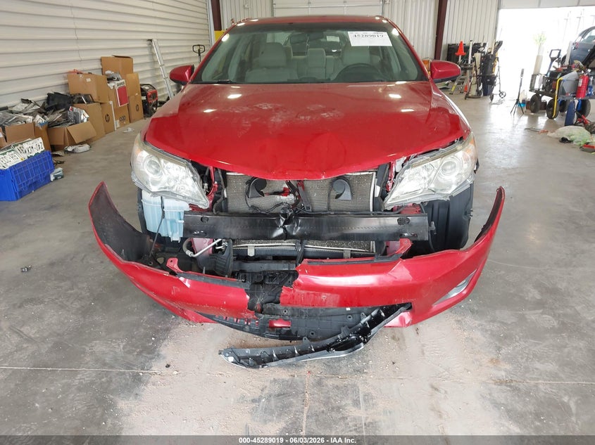 2012 TOYOTA CAMRY SEDAN 2.5L I-4 DOHC, VVT, 178HP