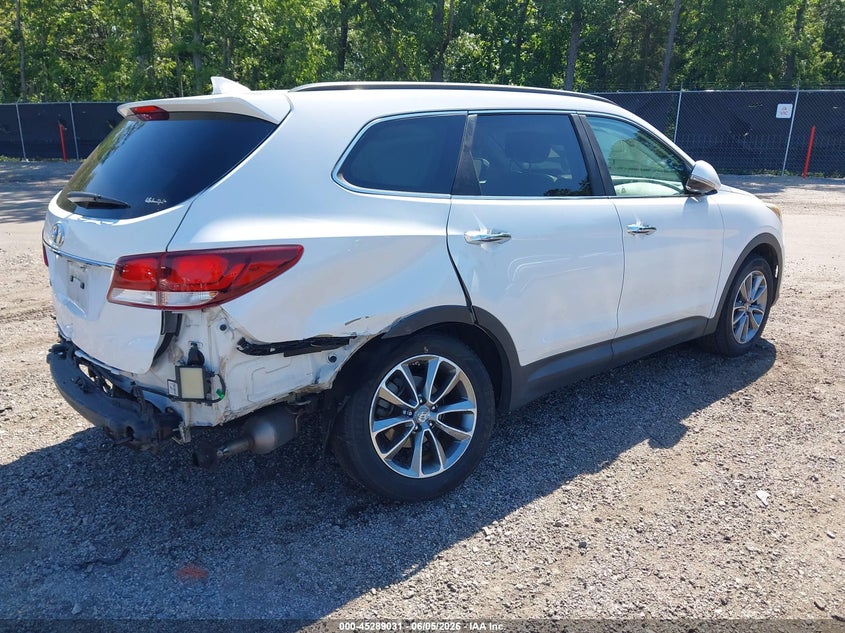 2017 HYUNDAI SANTA FE auction photo 4