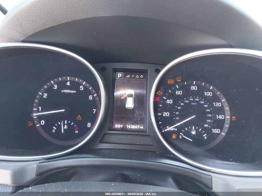 2017 HYUNDAI SANTA FE auction photo 7