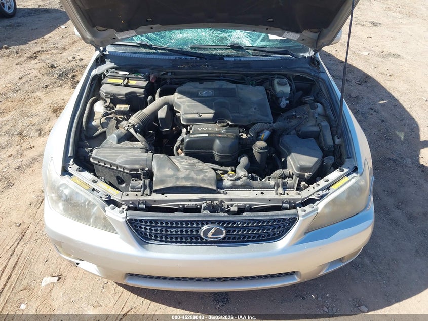 2004 Lexus Is 300 VIN: JTHBD192940089725 Lot: 45289043