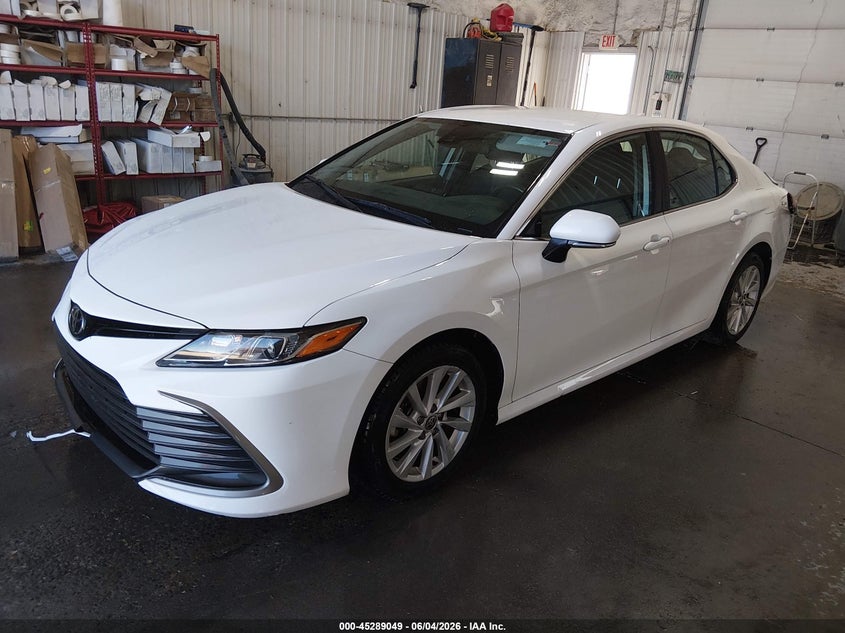Vin: 4t1c11bk3mu036175, lot: 45786885, toyota camry le awd 20212