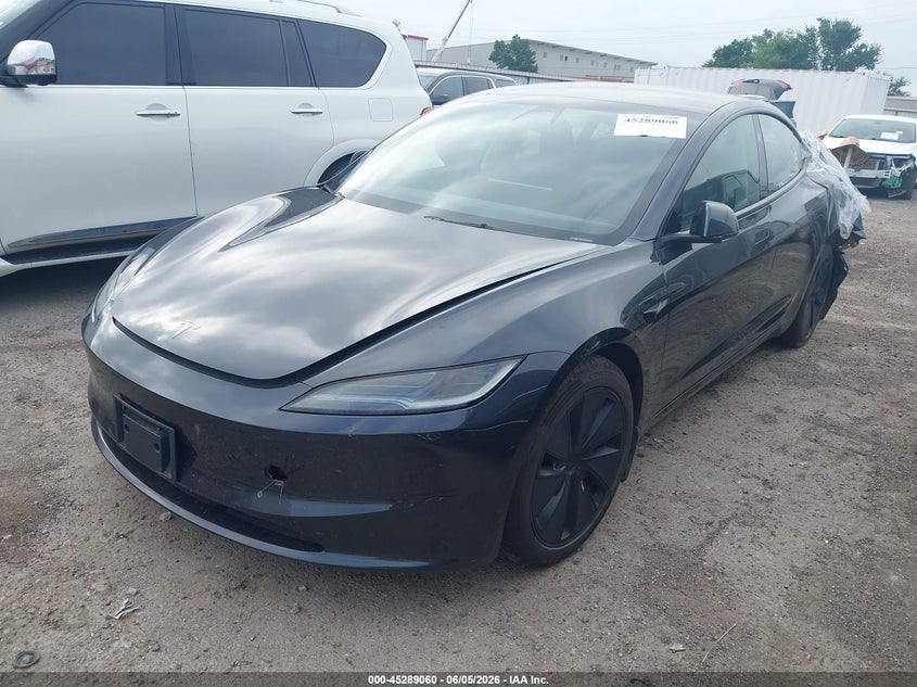 Vin: 5yj3e1ebxrf801337, lot: 45786896, tesla model 3 long range dual motor all-wheel drive 20242