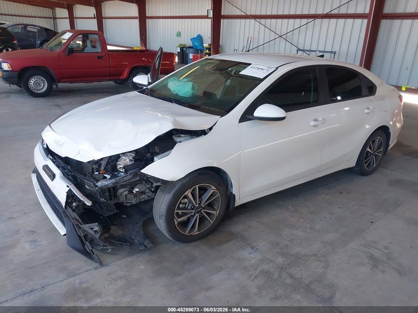 Vin: 3kpf24ad4pe538845, lot: 45786909, kia forte lxs 20232