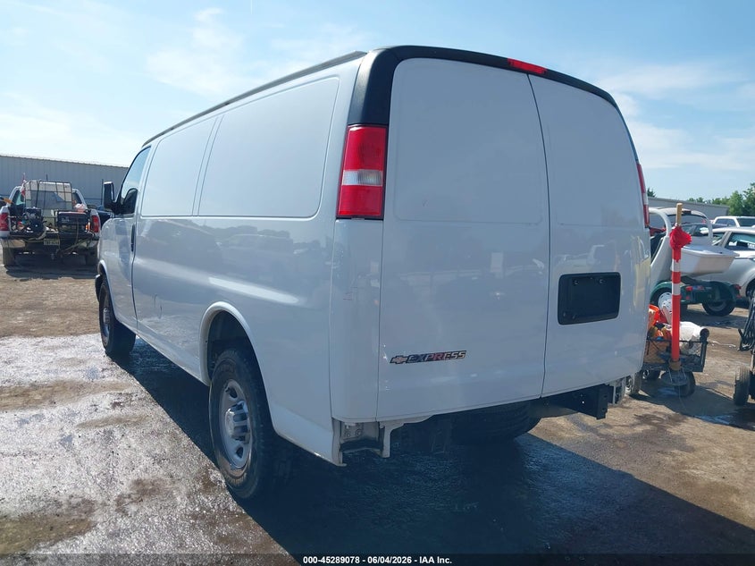 Vin: 1gcwgafp4k1172464, lot: 45786914, chevrolet express 2500 work van 20193