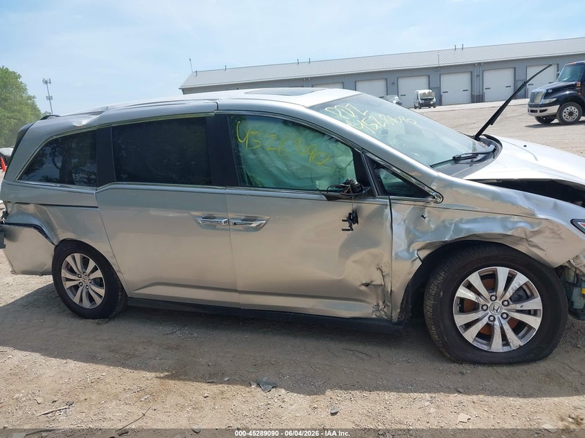 2015 Honda Odyssey Ex-L VIN: 5FNRL5H69FB036722 Lot: 45289090