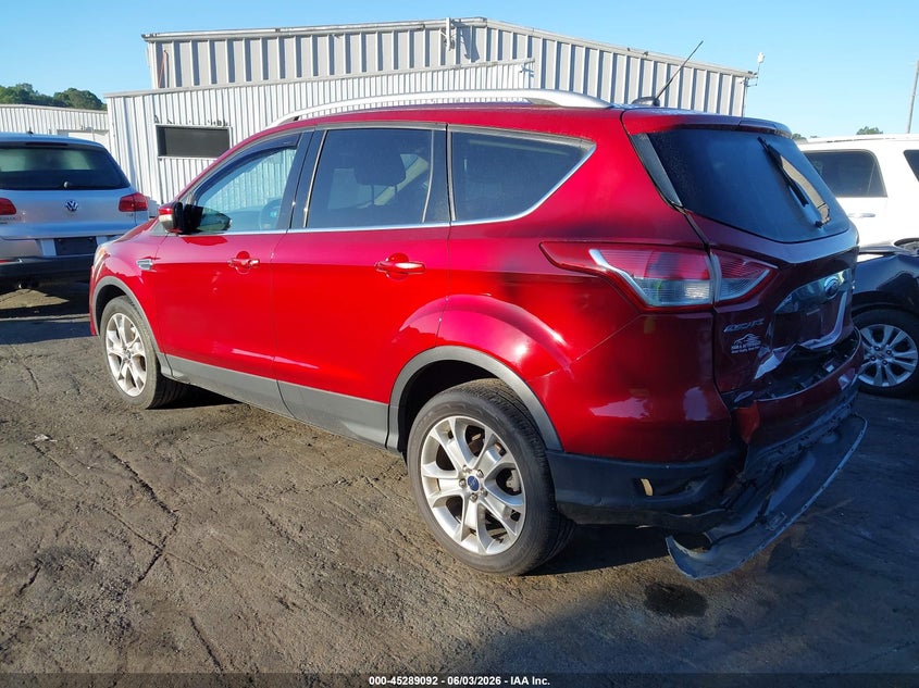Vin: 1fmcu9jx0gub55471, lot: 45786928, ford escape titanium 20163