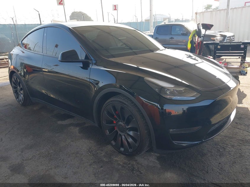 Vin: 7saygdef9pf925202, lot: 45786934, tesla model y performance dual motor all-wheel drive 2023 img_1