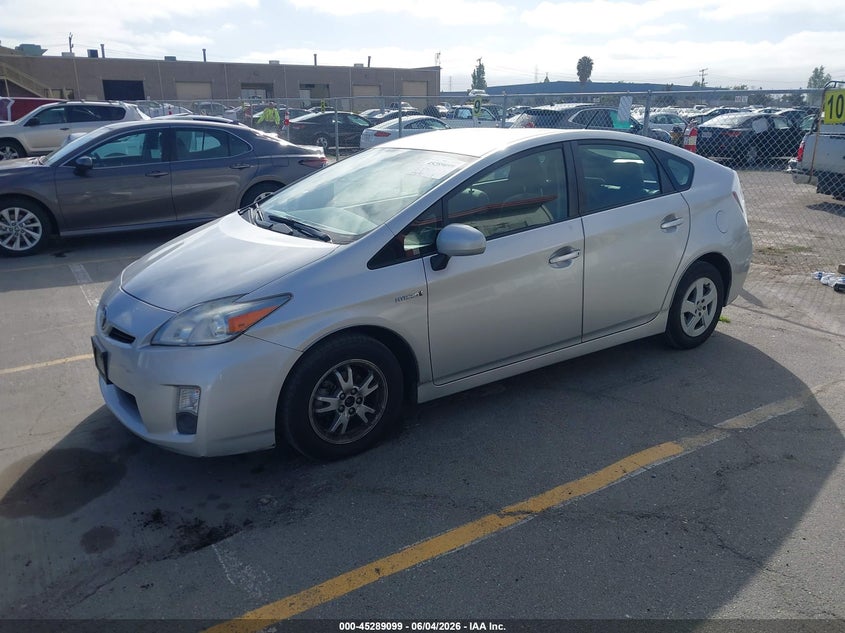 Vin: jtdkn3du5b5286295, lot: 45786935, toyota prius two 20112