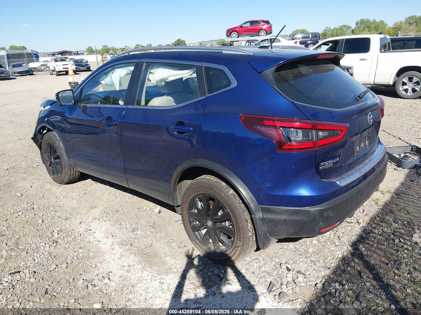 Vin: jn1bj1bw9nw487168, lot: 45786940, nissan rogue sport sv awd xtronic cvt 20223