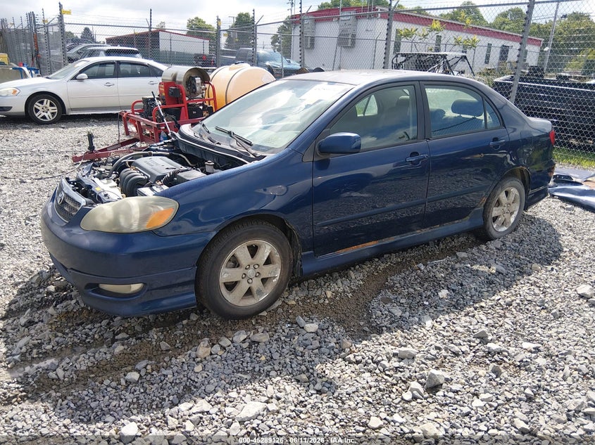 2006 TOYOTA COROLLA SEDAN 1.8L I-4 DOHC, VVT, 126HP