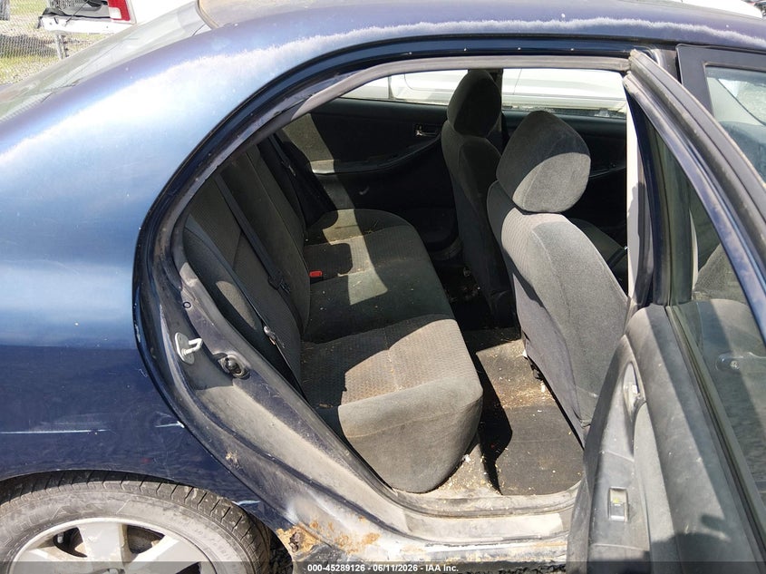 2006 TOYOTA COROLLA SEDAN 1.8L I-4 DOHC, VVT, 126HP