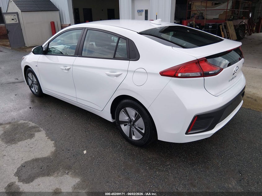 Vin: kmhc65lc7lu220341, lot: 45787007, hyundai ioniq hybrid blue 20203