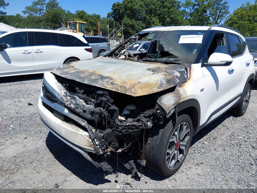 2022 Kia Seltos Sx Turbo VIN: KNDETCA29N7318311 Lot: 45289177