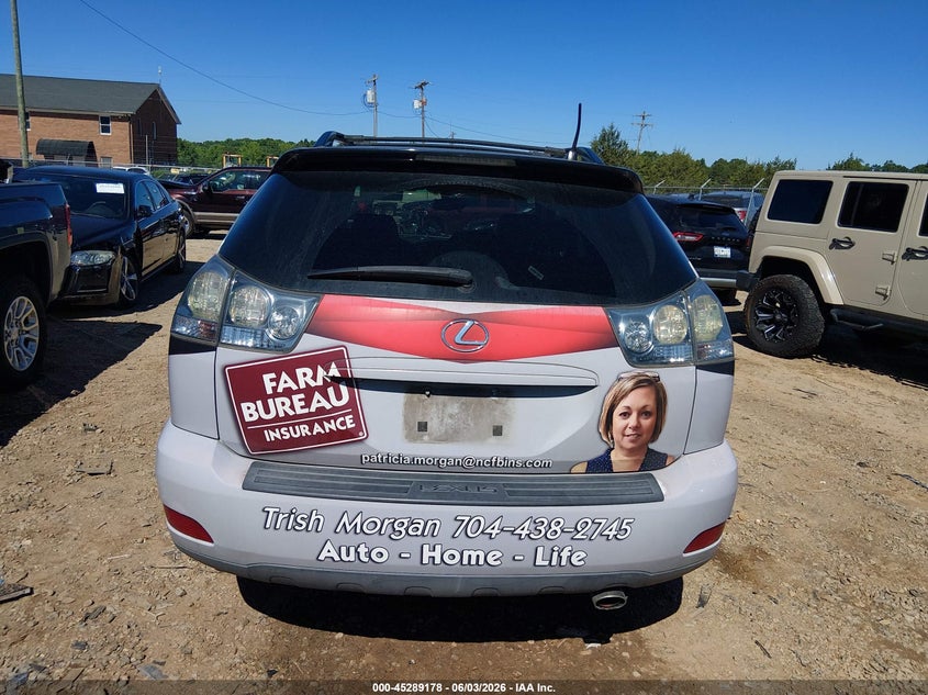 2007 Lexus Rx 350 VIN: 2T2GK31U67C022852 Lot: 45289178