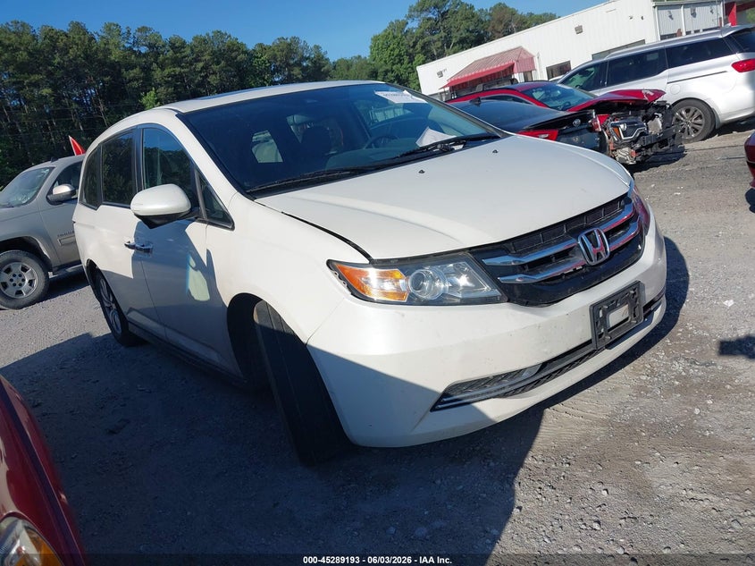 2016 HONDA ODYSSEY auction photo 1