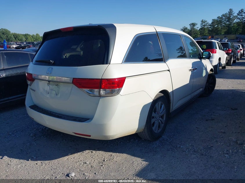 2016 HONDA ODYSSEY auction photo 4