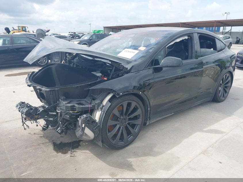 2022 TESLA MODEL X auction photo 2