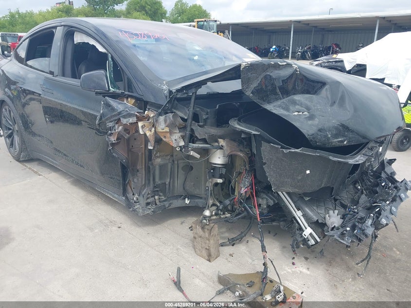 2022 TESLA MODEL X auction photo 6