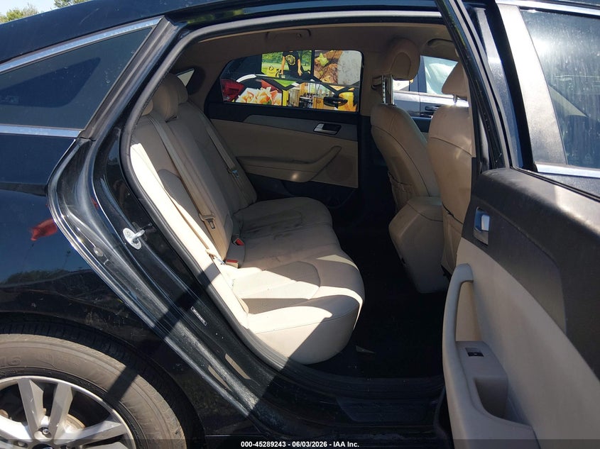 2017 HYUNDAI SONATA SEDAN 2.4L I-4 DI, DOHC, VVT, 185HP