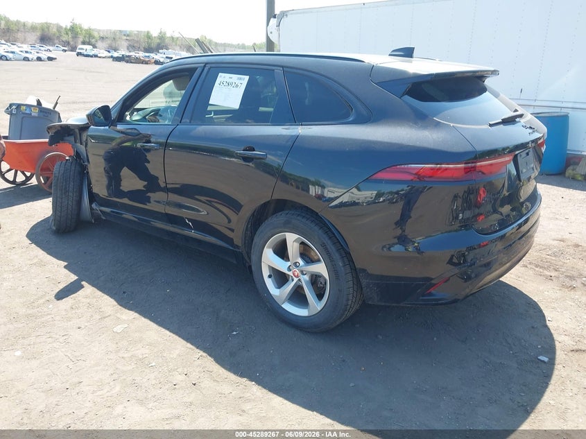 Vin: sadcj2ex8pa716150, lot: 45787103, jaguar f-pace s p250 awd automatic 20233