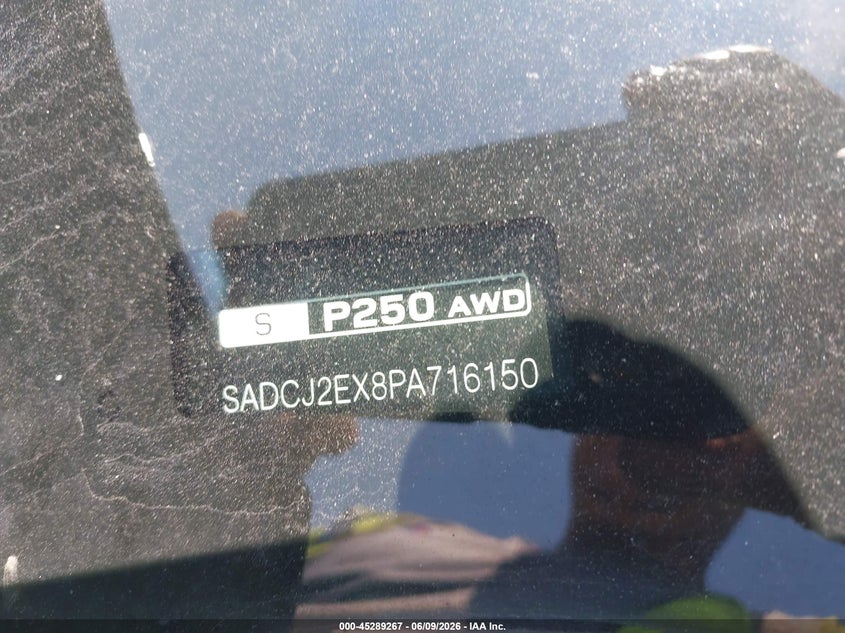 2023 Jaguar F-Pace S P250 Awd Automatic VIN: SADCJ2EX8PA716150 Lot: 45289267