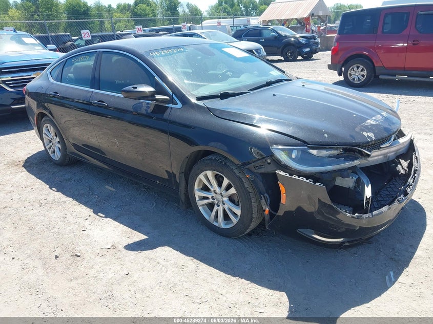 Vin: 1c3cccab2fn744480, lot: 45787109, chrysler 200 limited 2015 img_1