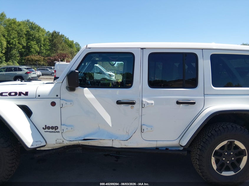 2021 Jeep Wrangler Unlimited Rubicon 4X4 VIN: 1C4HJXFN1MW698083 Lot: 45289284