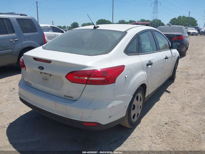 Vin: 1fadp3e22fl253682, lot: 45787123, ford focus s 20154