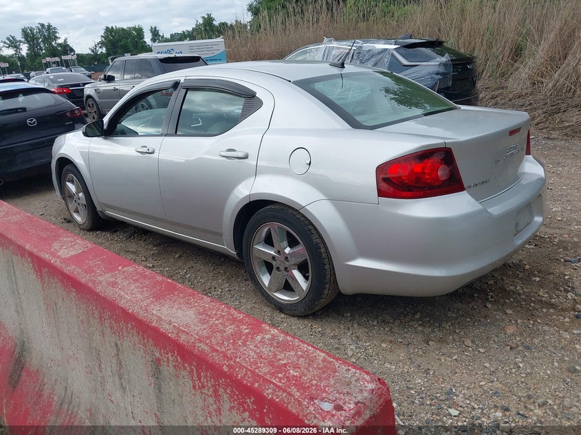 Vin: 1c3cdzab0cn231661, lot: 45787145, dodge avenger se 20123