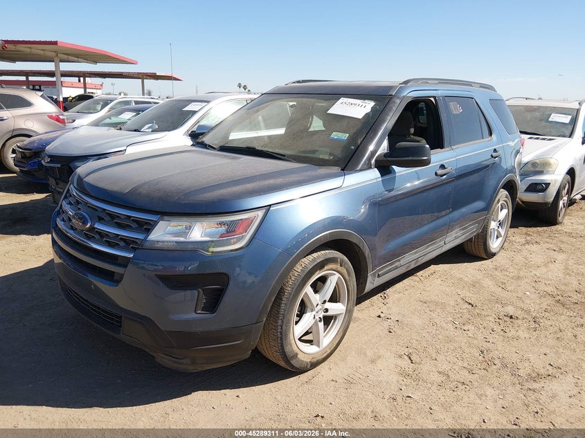 Vin: 1fm5k7b83jga68003, lot: 45787147, ford explorer 20182