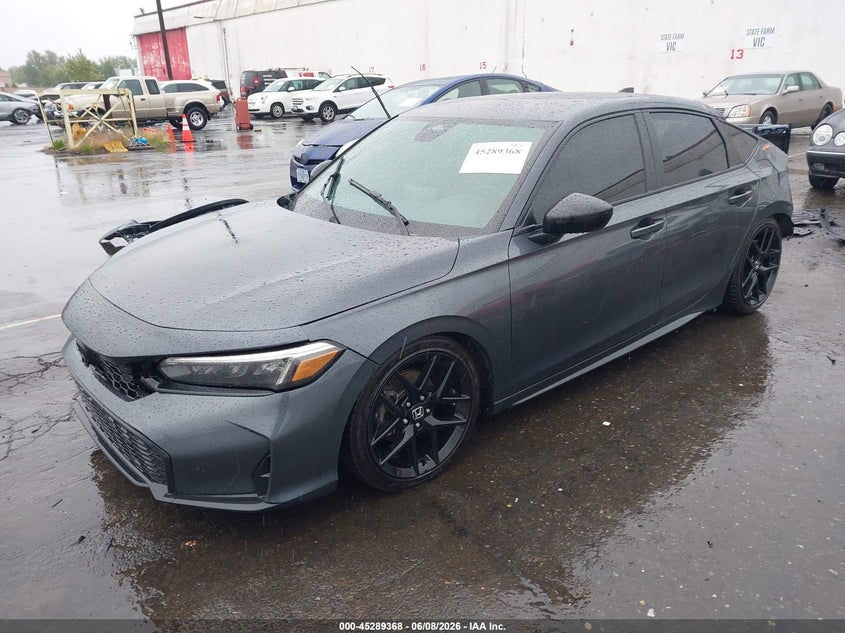 Vin: 19xfl2h82se009686, lot: 45787204, honda civic sedan sport 20252