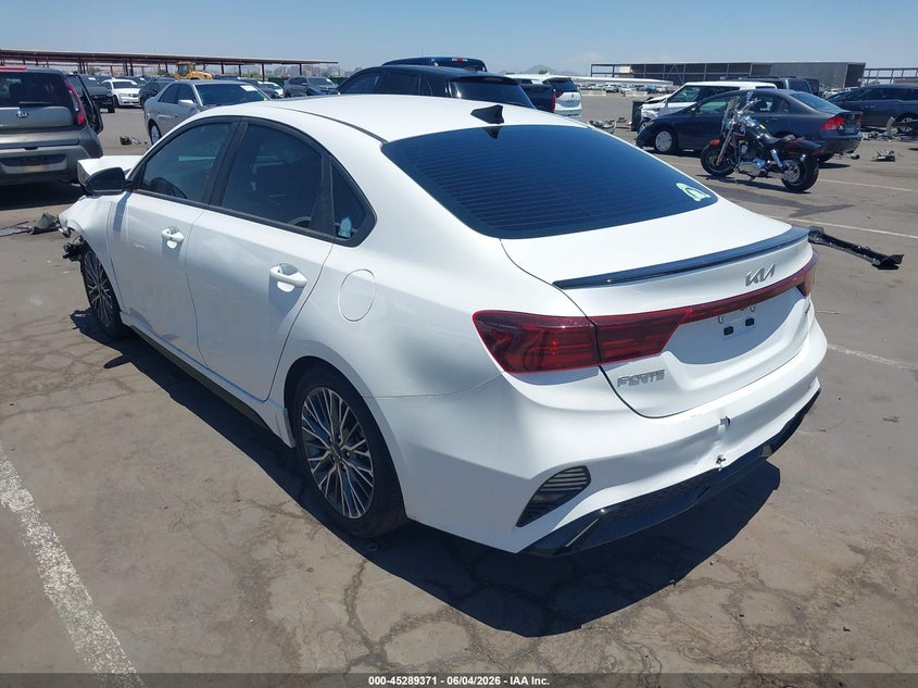 Vin: 3kpf54ad9pe552294, lot: 45787207, kia forte gt-line 20233
