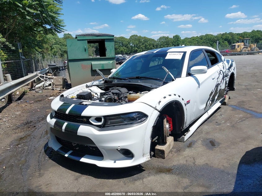 Vin: 2c3cdxgj2mh539816, lot: 45787214, dodge charger scat pack rwd 20212