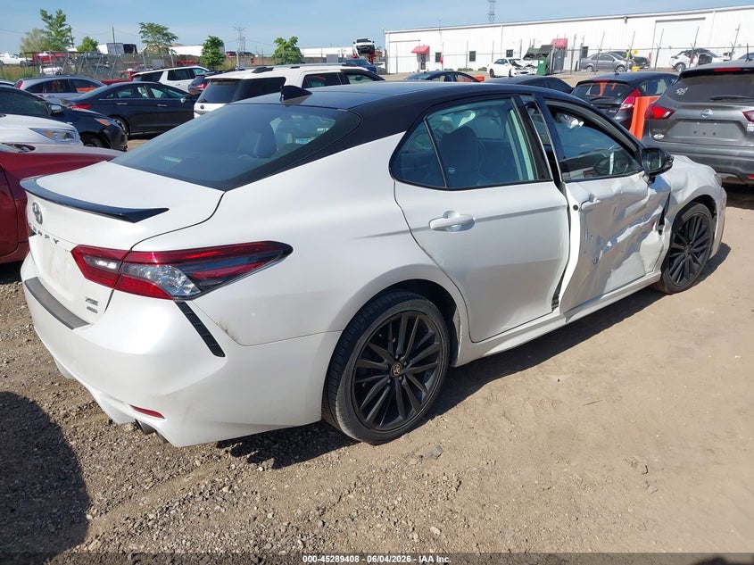 Vin: 4t1k61bkxnu069477, lot: 45787244, toyota camry xse awd 20224