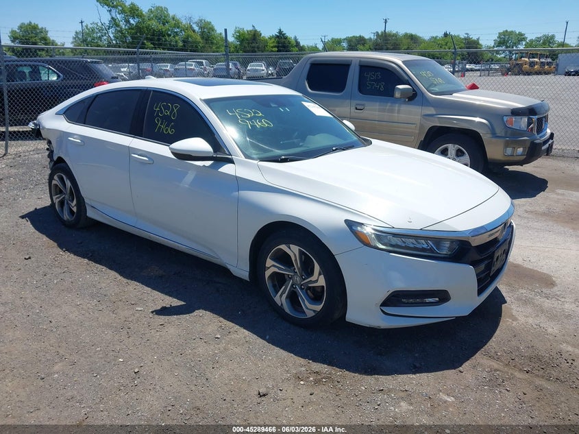 Vin: 1hgcv1f52ka147166, lot: 45787302, honda accord ex-l 1.5t 2019 img_1