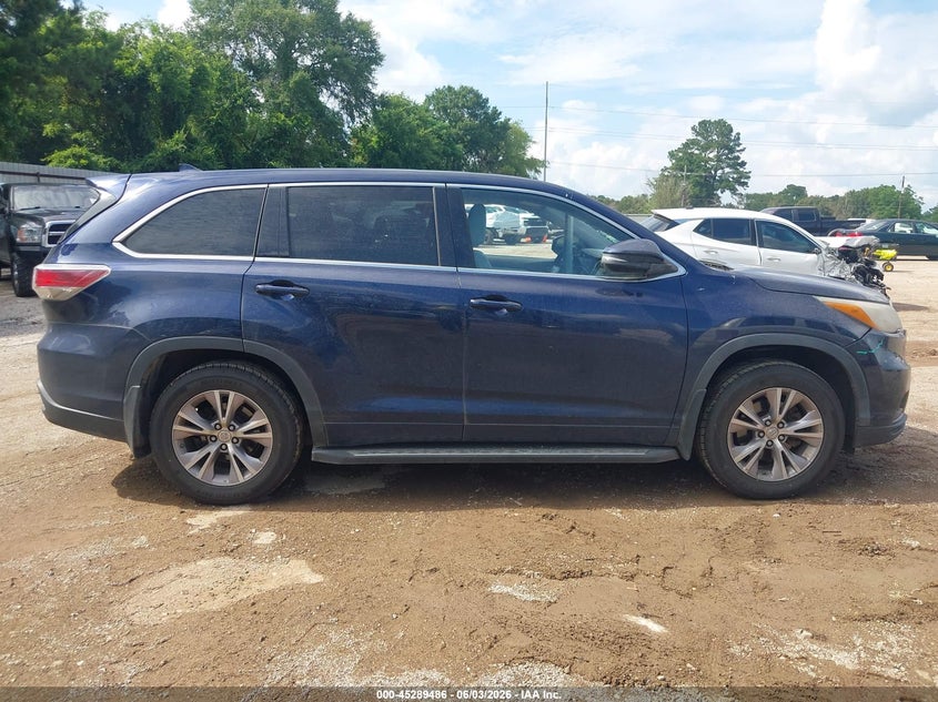 2015 Toyota Highlander Le Plus V6 VIN: 5TDZKRFHXFS069979 Lot: 45289486