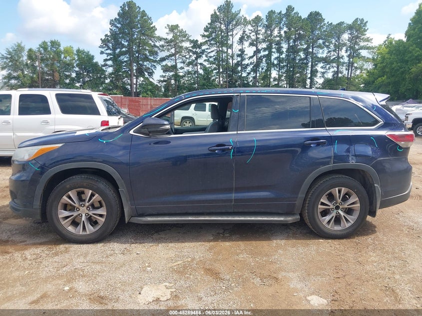 2015 Toyota Highlander Le Plus V6 VIN: 5TDZKRFHXFS069979 Lot: 45289486