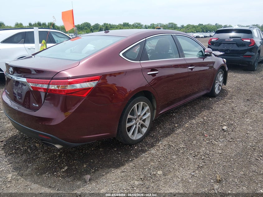 Vin: 4t1bk1eb3eu103654, lot: 45787330, toyota avalon xle touring 20144