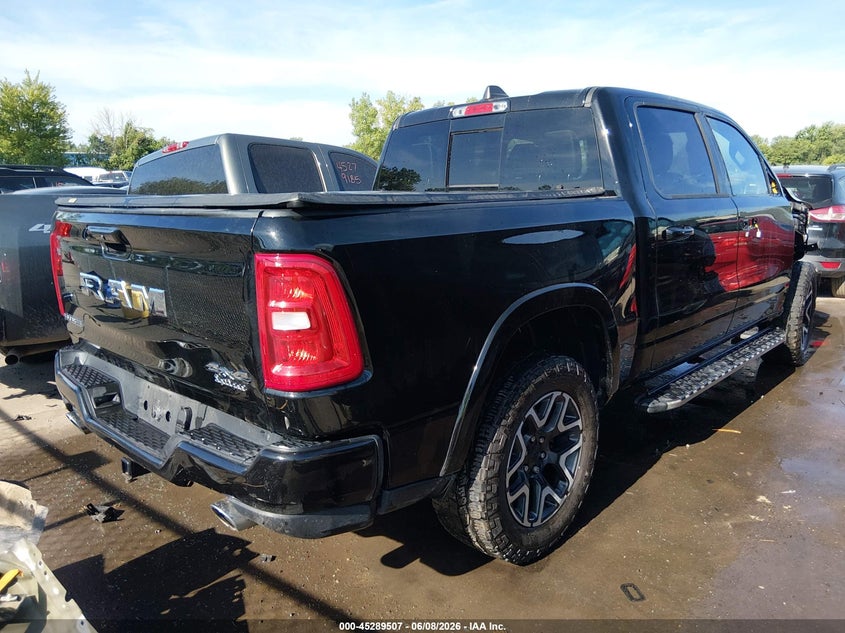 Vin: 1c6srfjp9sn502371, lot: 45787343, ram 1500 laramie  4x4 5'7 box 20254