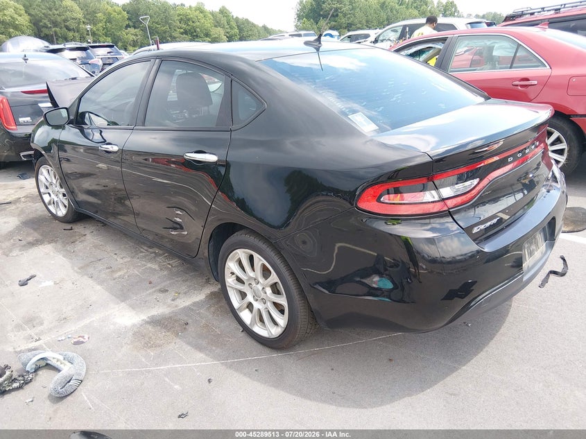 Vin: 1c3cdffa9gd816958, lot: 45787349, dodge dart sxt sport 20163